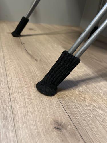 Kundenfoto: Stuhlsocken im Einsatz